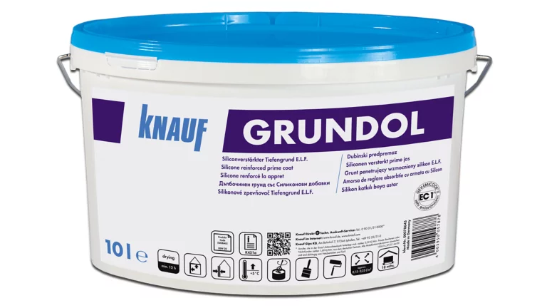 Grundol, Tiefengrund, im weißen Eimer mit blauem Deckel, 10L